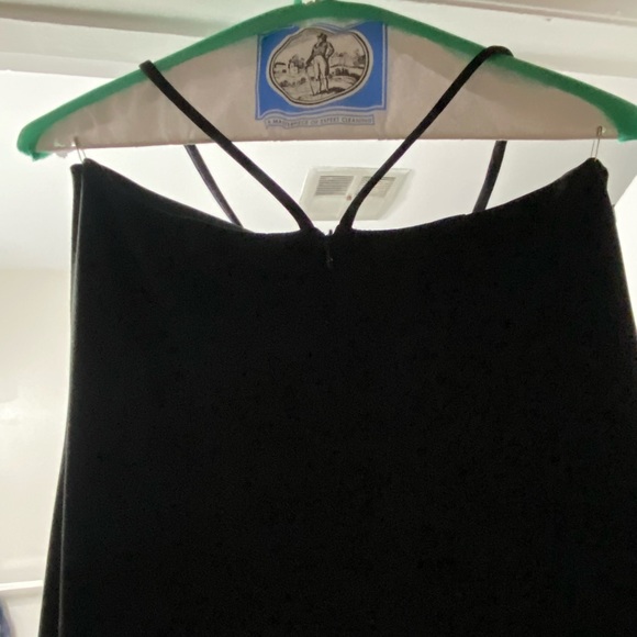 Size 10 black Bebe high-low gown. - Picture 5 of 5